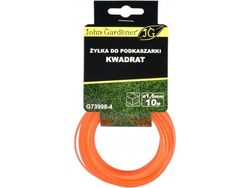 Geko snøre til kanttrimmer kvadrat 1,6 mm x 10 m (20/240)