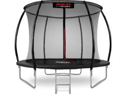 Neo-Sport profilert hage-trampoline 10 fot / 312 cm med indre nett