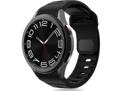 Armbånd Samsung Galaxy Watch 4 / 5 / 5 Pro / 6 / 7 / FE Tech-Protect silikon svart