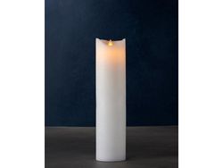 Sirius Sara Exclusive LED-vaxljus, vit Ø 7,5 - H 30 cm