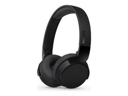 Philips TAH3209BK - Hörlurar med mikrofon - montering över örat - Bluetooth - trådlös - svart