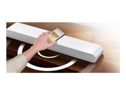 Samsung HW-S61D - S series - Lydplanke - for hjemmeteater - 5,0 kanaler - trådløs - Bluetooth, Wi-Fi - Appstyrt - hvit