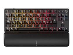 CORSAIR K70 CORE TKL WIRELESS RGB - Tastatur - TKL - bakgrunnsbelyst - trådløs - Bluetooth, USB, 2.4 GHz - QWERTY - Nordisk - tastsvitsj: CORSAIR M...