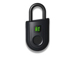 igloohome Padlock Lite - Hänglås - biometriskt, smartmobilapp, elektronisk - smart lås - bluetooth-nyckel, fingeravtryckssensor - Bluetooth 5.0