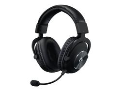 Logitech G Pro X 2 - Hodesett - full størrelse - Bluetooth / LIGHTSPEED - trådløs, kablet - 3,5 mm jakk - lydisolerende - svart