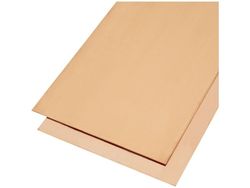 Kobberplate (L x B) 400 mm x 200 mm 0,5 mm, 1 stk