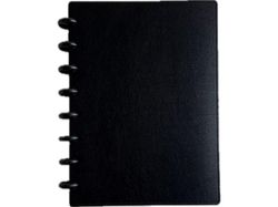 A5 kannettava tietokone levyjärjestelmällä musta