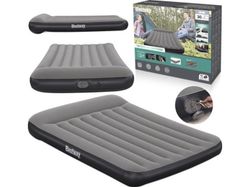 Bestway 2-personers oppblåsbar madrass Tritech med innebygd USB-pumpe 191x137 cm 671BR
