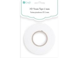 3D skumtape 2 mm 1,5 cm x 2,2 m GSTA-012