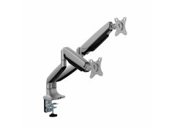Gassbordfeste for 2 LED/LCD-skjermer 17-35" L-36HD 1-15KG 1xUSB-A 1xUSB-C 3.0 Heavy Duty