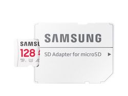 Samsung PRO Plus MB-MD128SA - Sonic the Hedgehog flashminnekort (microSDXC til SD-adapter inkludert) - 128 GB - A2 / Video Class V30 / UHS-I U3 - m...