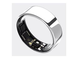Ultrahuman Ring Air - 9 - smart ring - Bluetooth - 3 g - Space Silver