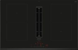 Siemens iQ500 ED851HQ26M, Svart, Innebygget, 80 cm, Sonebasert induksjon, Glass-keramikk, 4 zone(s)