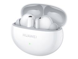 Huawei FreeBuds 6i - True wireless-hodetelefoner med mikrofon - i øret - Bluetooth - aktiv støydemping - hvit