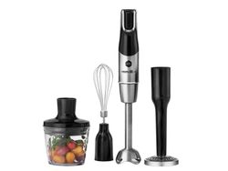 OBH Nordica InfinyForce Pro, Stav Mikser, 1200 W, Sort, Rustfritt stål