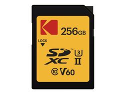 Kodak SD 256 GB UHS-II U3 V60 Ultra Pro