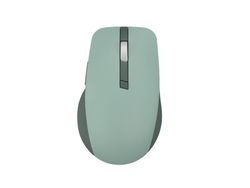ASUS SmartO Mouse MD200 Silent Plus, Ambidextrous, Optical, RF Wireless + Bluetooth, 4200 DPI, Green