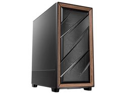 Antec FLUX SE, Midi Tower, PC, Sort, Tre, ATX, EATX, ITX, Micro ATX, Plast, Stål, Tre, Spilling