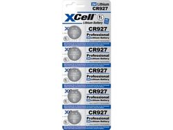 XCell knappcellsbatteri CR 927, 3 V, 5 st 30 litium (CR927-B5)