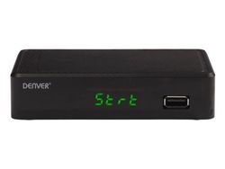 Denver DTB-148, Ethernet (RJ-45), Terrestrial (marksänd), Full HD, DVB-T2, 720p, 1080p, H.265, MPEG1, MPEG2, MPEG4, HE-AAC