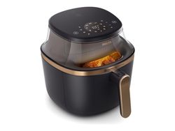 Ny! Philips varmluftspanna, 1400W, 4.2L, svart