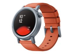 CMF Watch Pro 2 - Aluminiumslegering - smartklokke med stropp - lær - håndleddstørrelse: up to 255 mm - display 1.32" - Bluetooth - 44.4 g - oransje