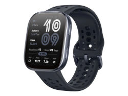 Amazfit Bip 6 - Smartklokke med stropp - væskesilikon - håndleddstørrelse: 130-195 mm - display 1.97" - Bluetooth - 27.9 g - svart