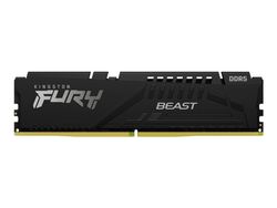Kingston FURY Beast - DDR5 - sats - 64 GB: 2 x 32 GB - DIMM 288-pin - 6000 MT/s / PC5-48000 - CL36 - 1.35 V - ej buffrad - on-die ECC - svart