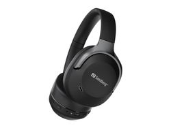 Sandberg - Hodetelefoner med mikrofon - full størrelse - Bluetooth - trådløs, kablet - aktiv støydemping - 3,5 mm jakk