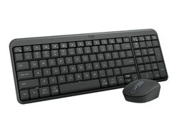 Logitech Wireless Desktop MK250 - Sats med tangentbord och mus - trådlös - Bluetooth LE