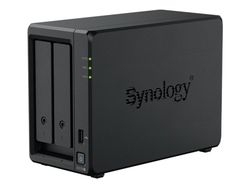 Synology Disk Station DS725+ - NAS-server - RAID JBOD, 0, 1, 5, 6, 10 - RAM 4 GB - 2.5 Gigabit Ethernet - iSCSI støtte