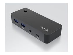 I-TEC UNIVERSAL KVM HUB 2X USB-C + 2X USB-A 3.0-PORT
