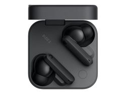 CMF Buds 2 - True wireless-hodetelefoner med mikrofon - ørepropp - Bluetooth - aktiv støydemping - mørk grå