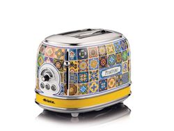Ariete 0155/1P, 2 skivor, Blå, Gul, Metall, 810 W, 220-240 V, 50/60 hz