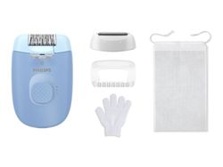 Philips Epilator Series 4000 BRE247/00 with 2 Speeds and LED Lighting