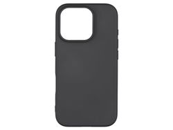 iPhone 16 Pro silikone Mag bakdeksel, resirkulert, svart