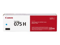 Canon 075 H - Hög kapacitet - cyan - original - box - tonerkassett - för imageCLASS LBP646Cdw, LBP647Cdw, MF662Cdw, MF663Cdw, MF665Cdw