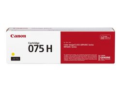 Canon 075 H - Hög kapacitet - gul - original - box - tonerkassett - för imageCLASS LBP646Cdw, LBP647Cdw, MF662Cdw, MF663Cdw, MF665Cdw