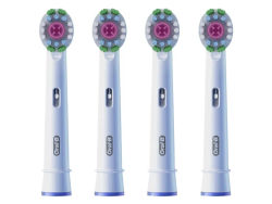 Oral-B Pro 3D White 860960 børstehoder 4-pk, hvit