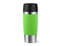 EMSA Travel Mug Classic , Grønn, Rustfritt stål, Silikon, Rustfritt stål, Polypropylen (PP), 36 ml, 8,3 cm, 200 mm