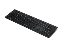 Lenovo Professional - Tastatur - ladbar - full size - trådløs - 2.4 GHz, Bluetooth - QWERTY - Nordisk - grå - brun boks - for ThinkCentre M70q Gen ...