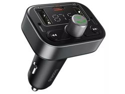 Baseus SUP0003754, Digital, FM, 87,5 - 108 MHz, LED, Bluetooth, Cigarr tändare