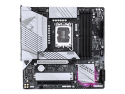 AORUS B760M ELITE WIFI6E GEN5 - Hovedkort - micro ATX - LGA1700-sokkel - B760 Chipset - USB-C 3.2 Gen 2x2, USB-C 3.2 Gen2, USB 3.2 Gen 2, USB 3.2 G...