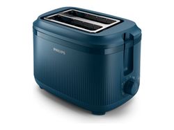 Philips 3000 -sarjan leivänpaahdin, 2 siivua, sininen, painikkeet, kierto, 900 W, 220 - 240 V, 50 - 60 Hz