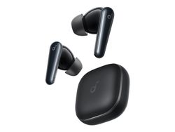 Soundcore Liberty 5 - True wireless-hörlurar med mikrofon - inuti örat - Bluetooth - aktiv brusradering - svart