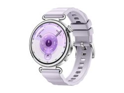 Huawei Watch GT 6 - 41 mm - rustfritt stål - smartklokke med stropp - fluorelastomer - lilla - håndleddstørrelse: 120-180 mm - display 1.32" - Blue...