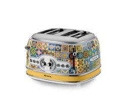 Ariete 0156/0P, 4 skivor, Blå, Gul, Knappar, Rotations-, CE, 1630 W, 220-240 V