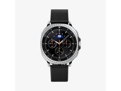 Spigen Enzo, Band, SmartWatch, Svart, Samsung, Watch 8 (40/44 mm)/Watch 8 Classic (46mm), Äkta läder