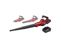 Einhell GE-UB 18/250 Li E 1x4.0Ah Akku 3433560 Akku-Geblaese Laubbläser inkl. Akku inkl, Handgräsklippare, 250 km/t, 120 m³/h, N, Y, Svart, Röd, 94 dB