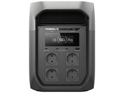 EcoFlow DELTA 3 Max, Litiumjärnfosfat (LiFePo4), AC, Cigarr tändare, Solar, 2048 wh, 2400 W, 220 - 240 V, 11 - 60 V